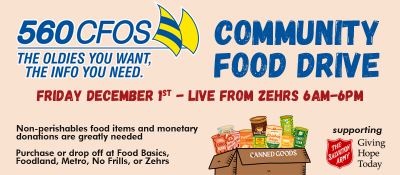 Event image 560 CFOS Community Food Drive